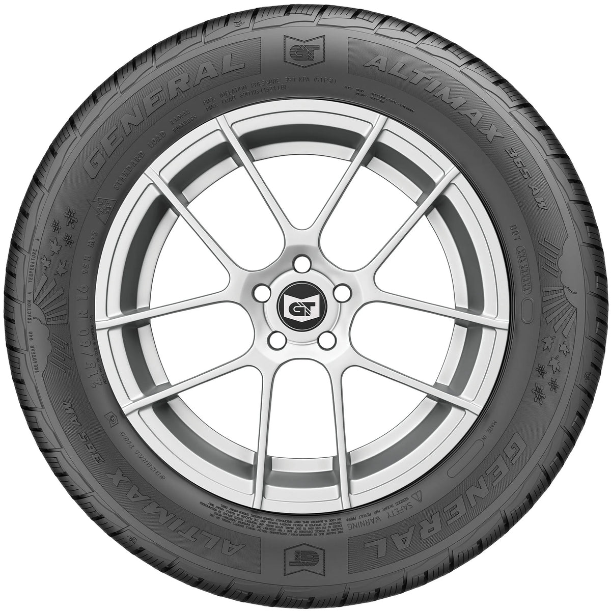 All Weather 255/50R19 107V XL Passenger Tire T356