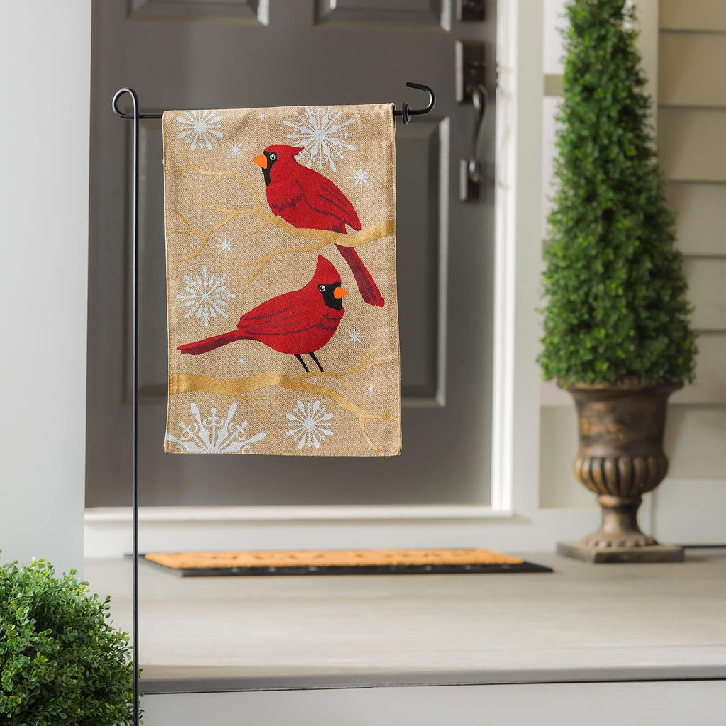 12.5 x 18 inches Burlap Garden Flag E494926