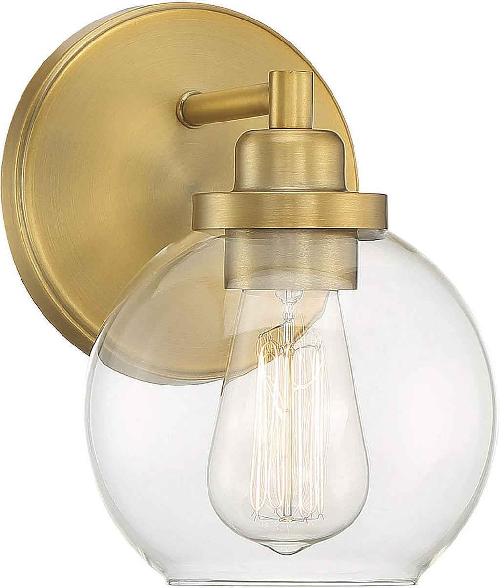Warm Brass 1 Light Bath P232369