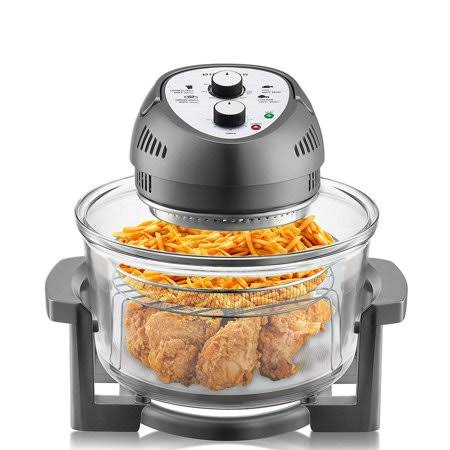 16 qt. Graphite Oil-Less Air Fryer with Built-in Timer U888