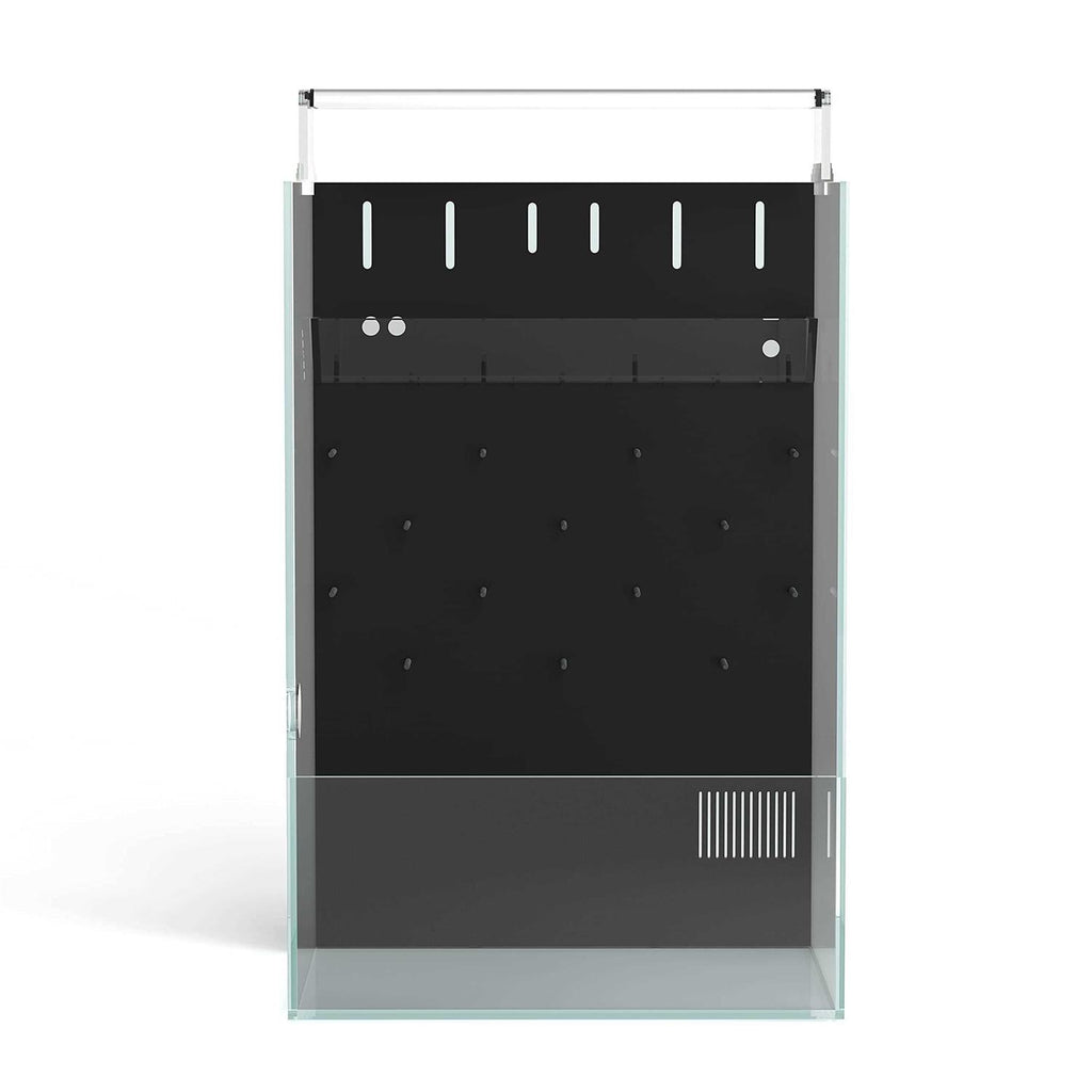 Aqua Terra Tanks Terrarium All in One, Integrated Paludarium, Light, Water Pump, Mist-Flower and Mat Included, Waterfall and Rain Forest Z881