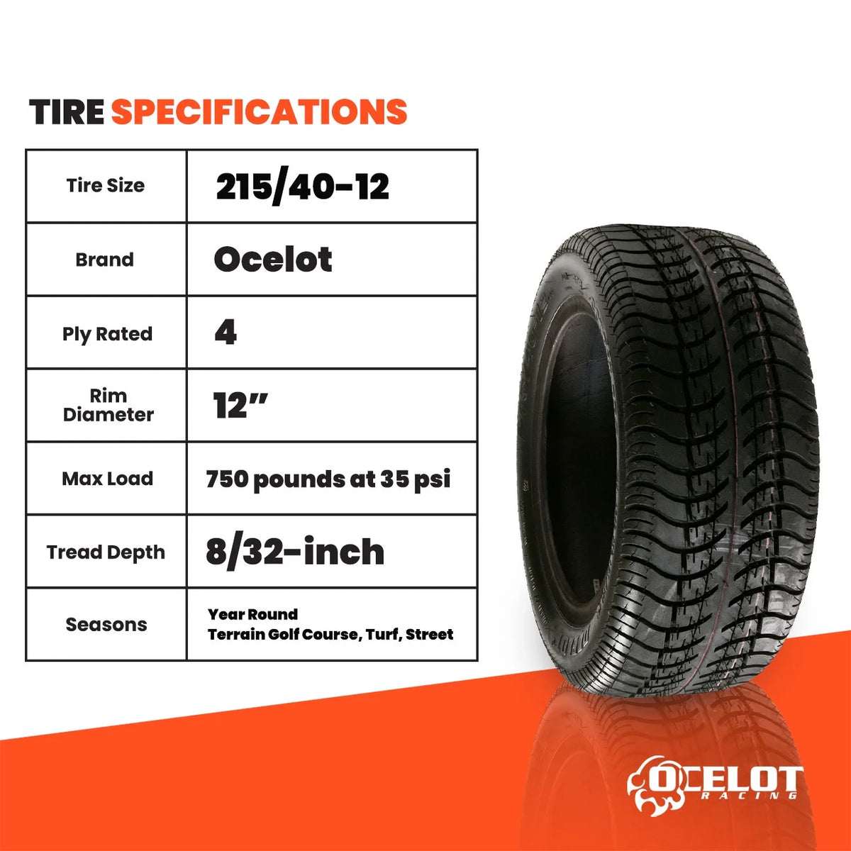 Golf Cart Tire A70070