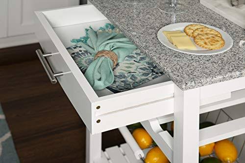 White Kitchen Island R643379