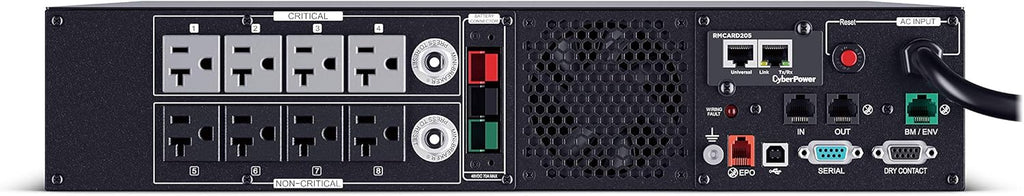 2200VA/2200W 8 Outlets 2U Rack/Tower UPS System H899