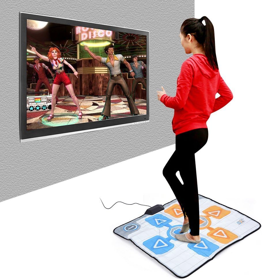 Anti-Slip Wear Resistant Dance Pad Mat with USB Cable X284