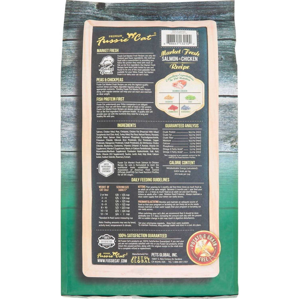 Salmon Chicken Dry Cat Food V8296