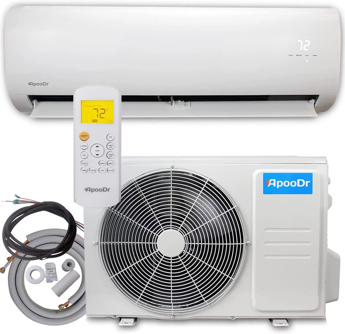 12000 BTU Mini Split Air Conditioner with Heat Pump M4899