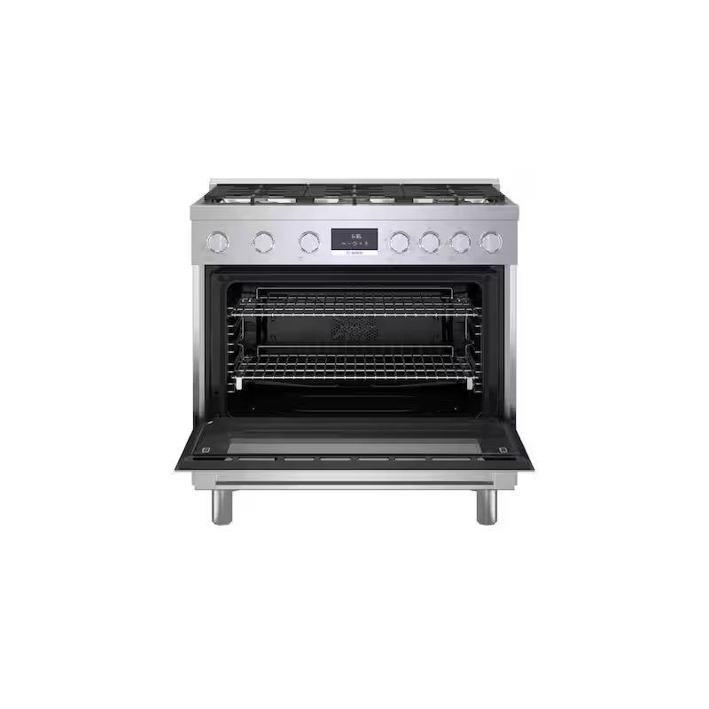 36 in. Dual Fuel Range with 6-Burners in Stainless Steel M890754