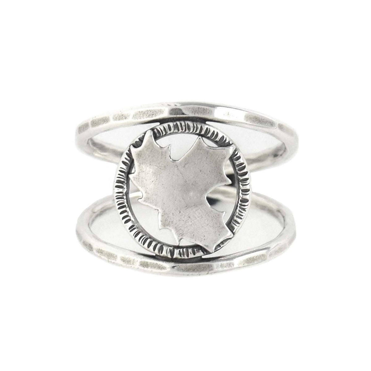 Sugar Maple Leaf Ring 8.5 P4409