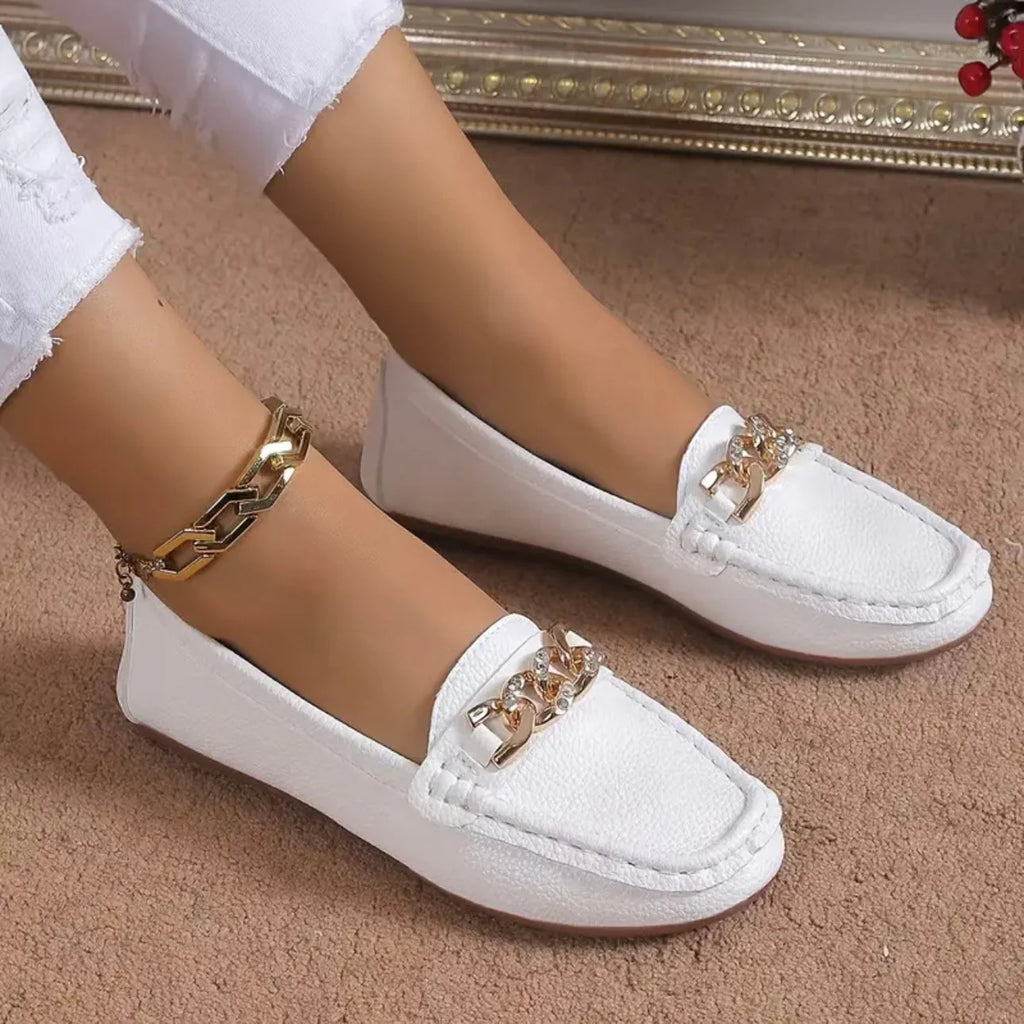 Leather Loafers F8193