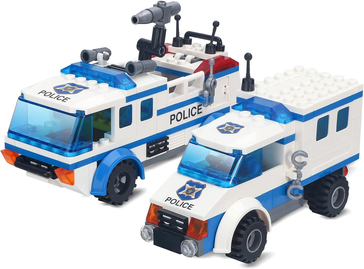 368 PCS City Police Building Set with 4 Mini Dolls V3288