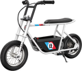 White 12 Air-Filled Tires Seated Electric Scooter M201
