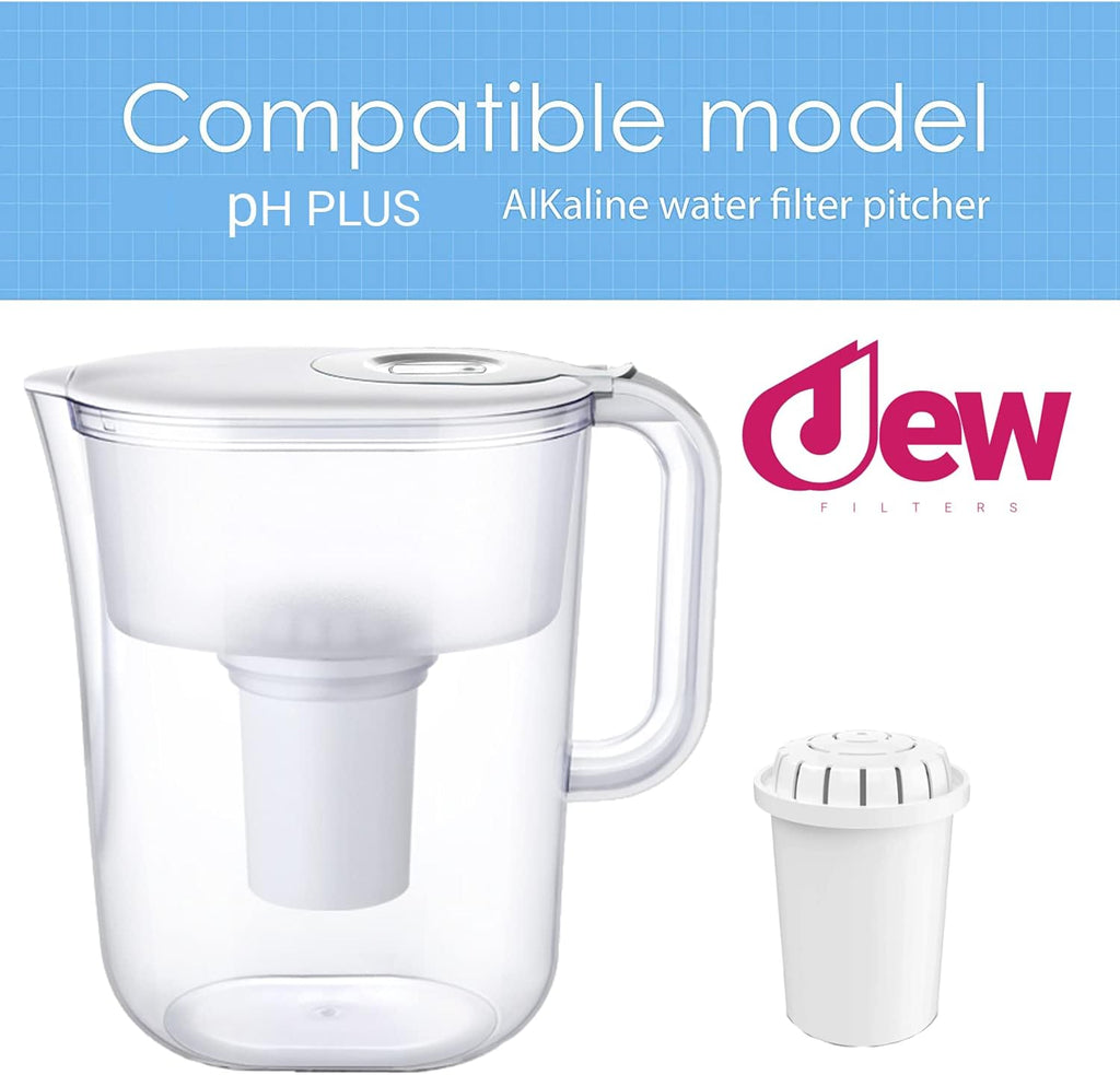 6-Pack Replacement Alkaline Water Filter Cartridge C809719