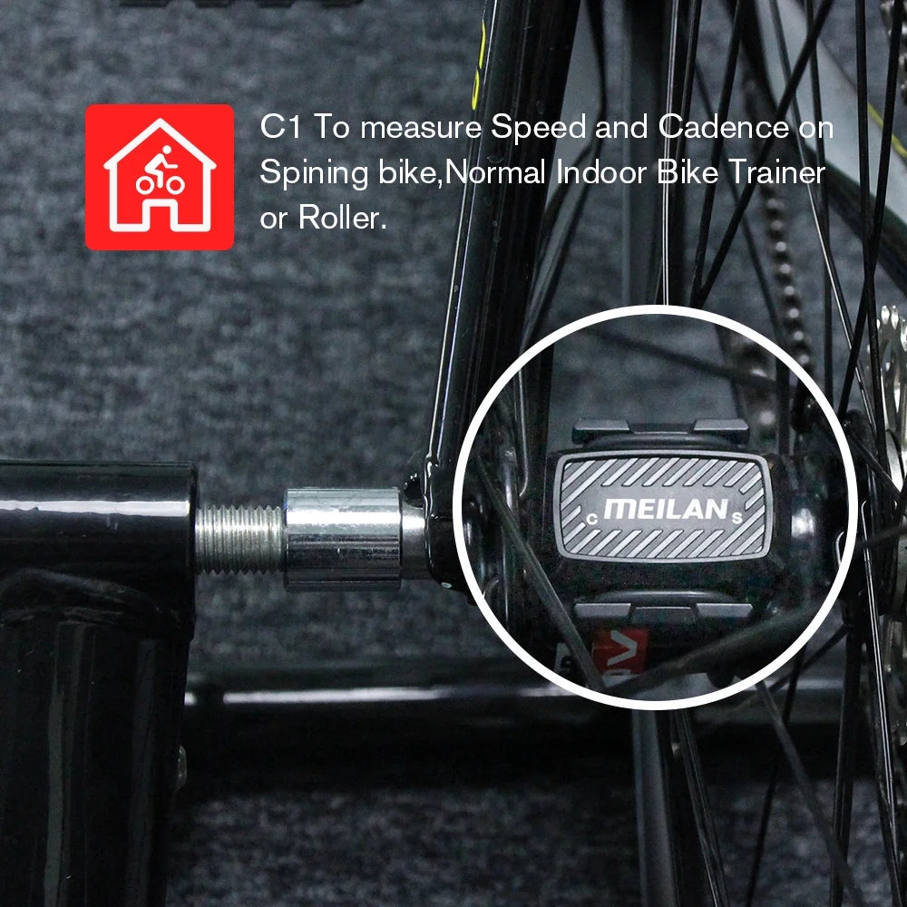 Bike Trainer Speed & Cadence Sensor Waterproof IPX5 I426