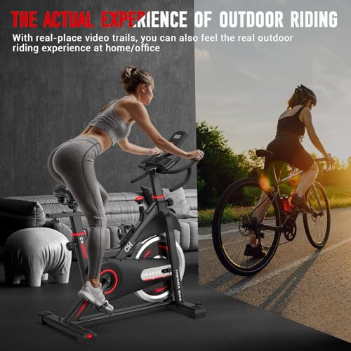 Indoor Cycling Bike with 330lbs Weight Capacity C4064