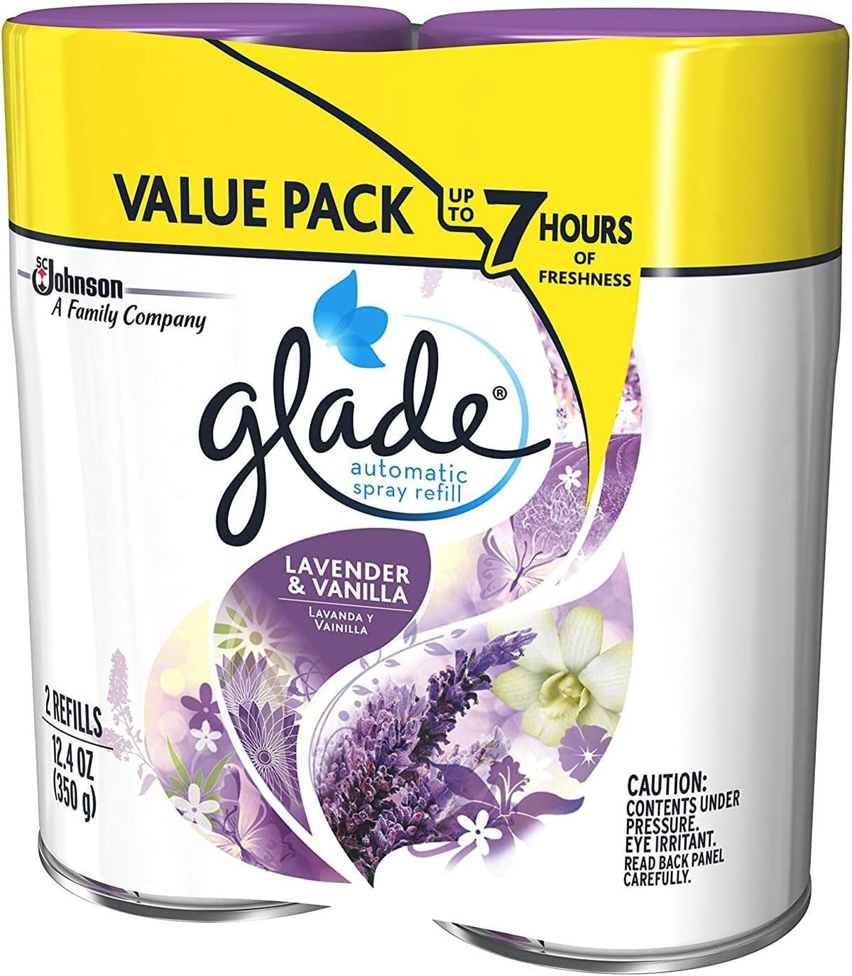 Lavender & Vanilla 6.2 oz Automatic Spray Refill (Pack of 6) O94086