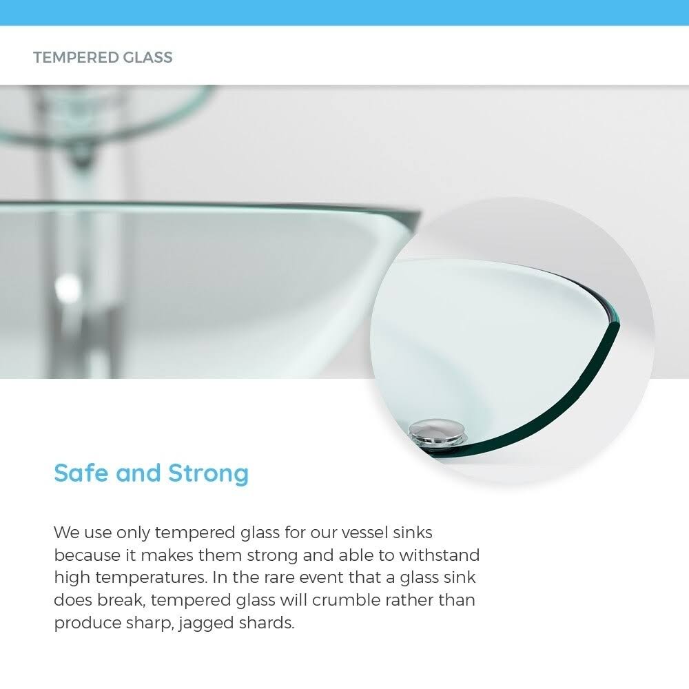 Glass Vessel Sink C3786