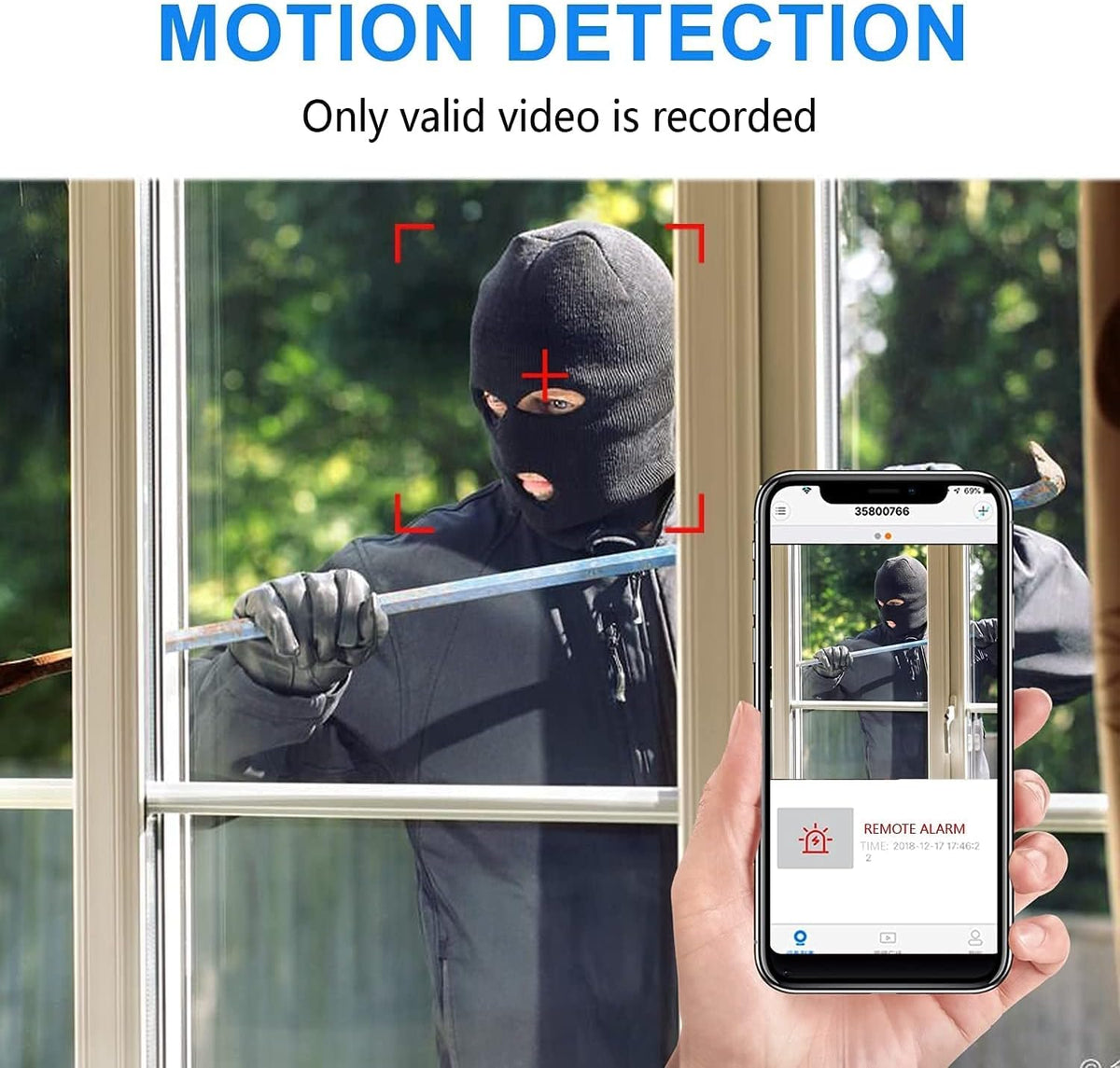 Wireless HD1080P IP Camera with Night Vision Q316825