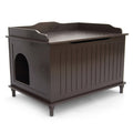 Espresso Litter Box Enclosure T4227