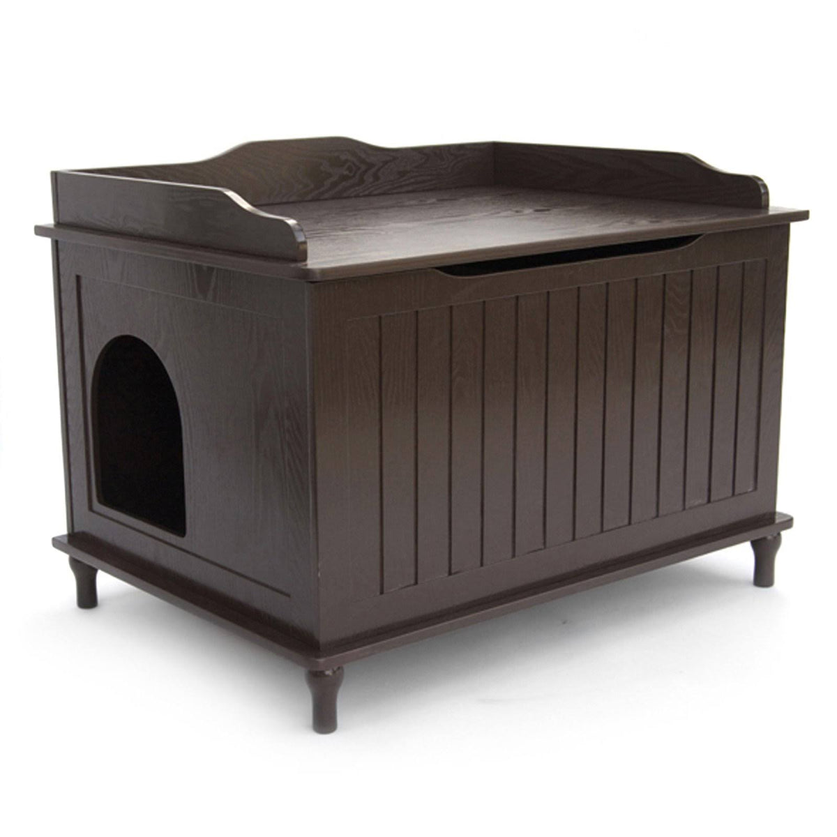 Espresso Litter Box Enclosure T4227