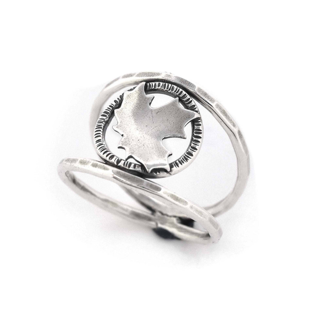 Sugar Maple Leaf Ring 8.5 P4409