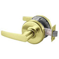 Satin Brass Cylindrical Lock R508