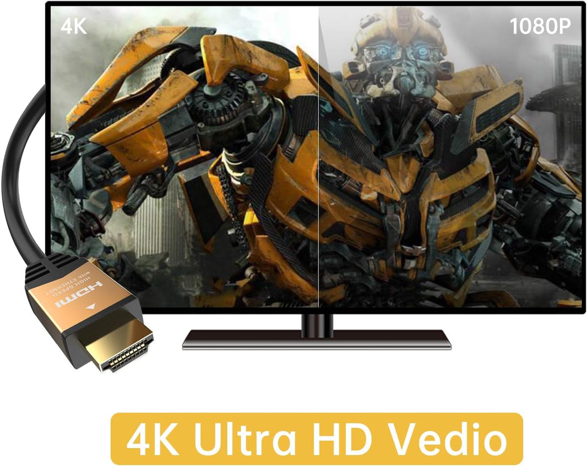 100ft 4K Ultra High Speed HDMI Cable with Signal Booster C341328