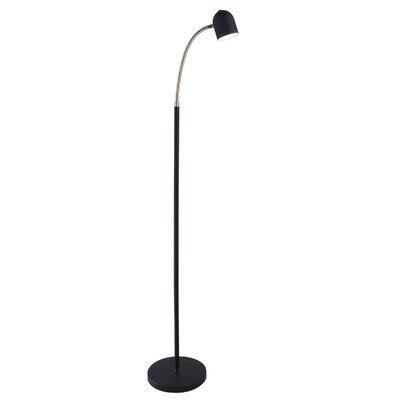 51" Black Reading Floor Lamp D675968