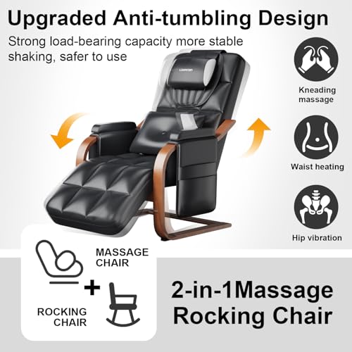 4D Zero Gravity Shiatsu Heating Massage Recliner Chair L29484