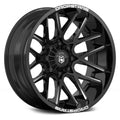 20x12 Black Deep Concave Wheels H685594