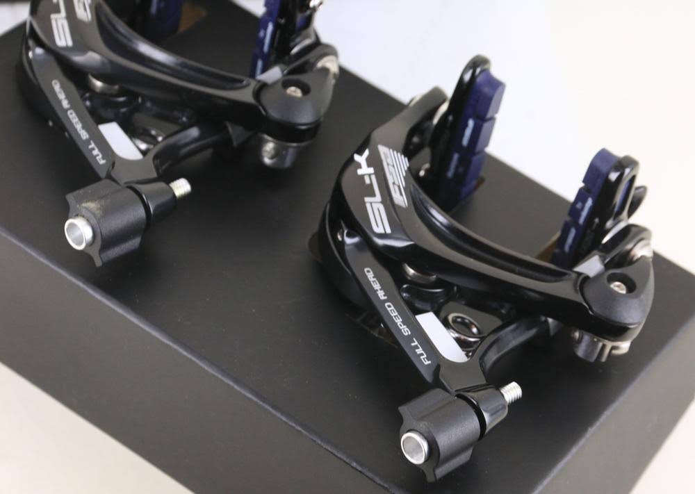 Black Aluminum Road Bike Brake Calipers Set H217722
