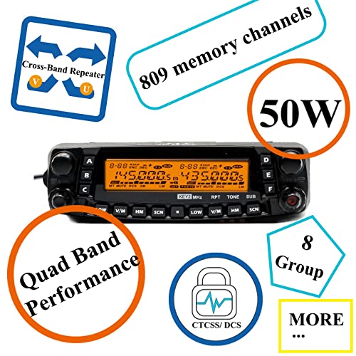 Quad Band 50W Mobile Radio B38617