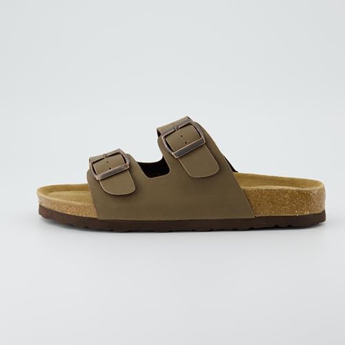 Cork Footbed Sandals with Genuine Suede Footbed L591411