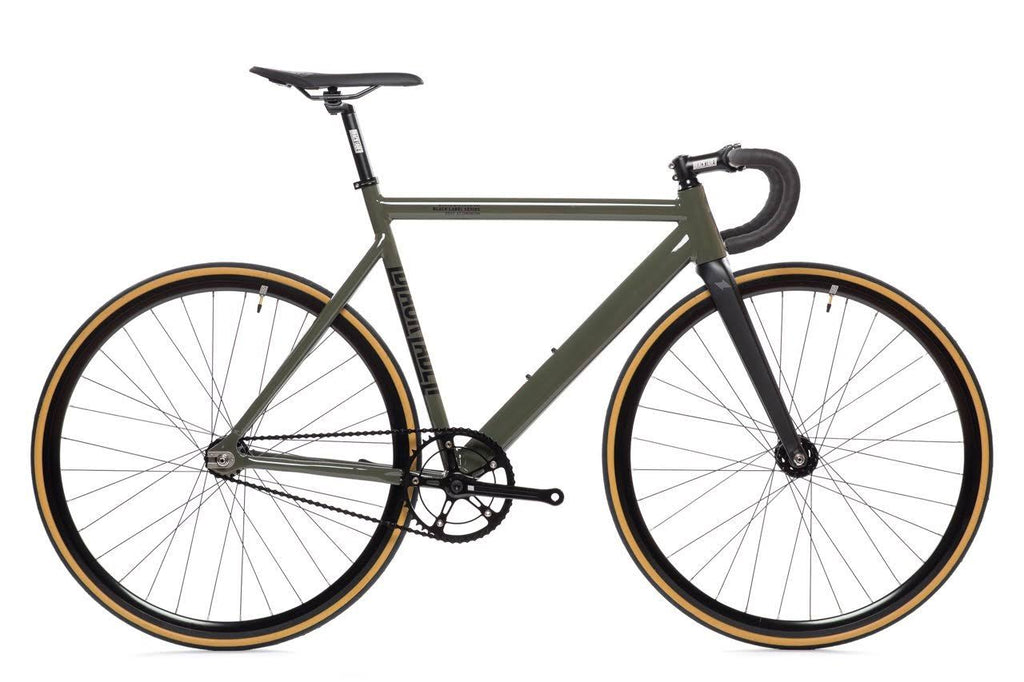 Army Green Track Bike 49 cm Riser Bar I96534