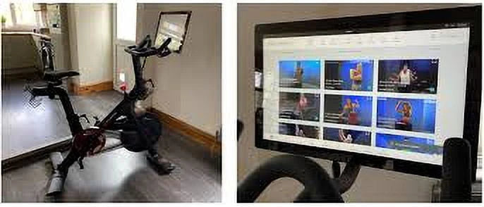 Indoor Stationary Exercise Bike with 22 HD Touchscreen O32120