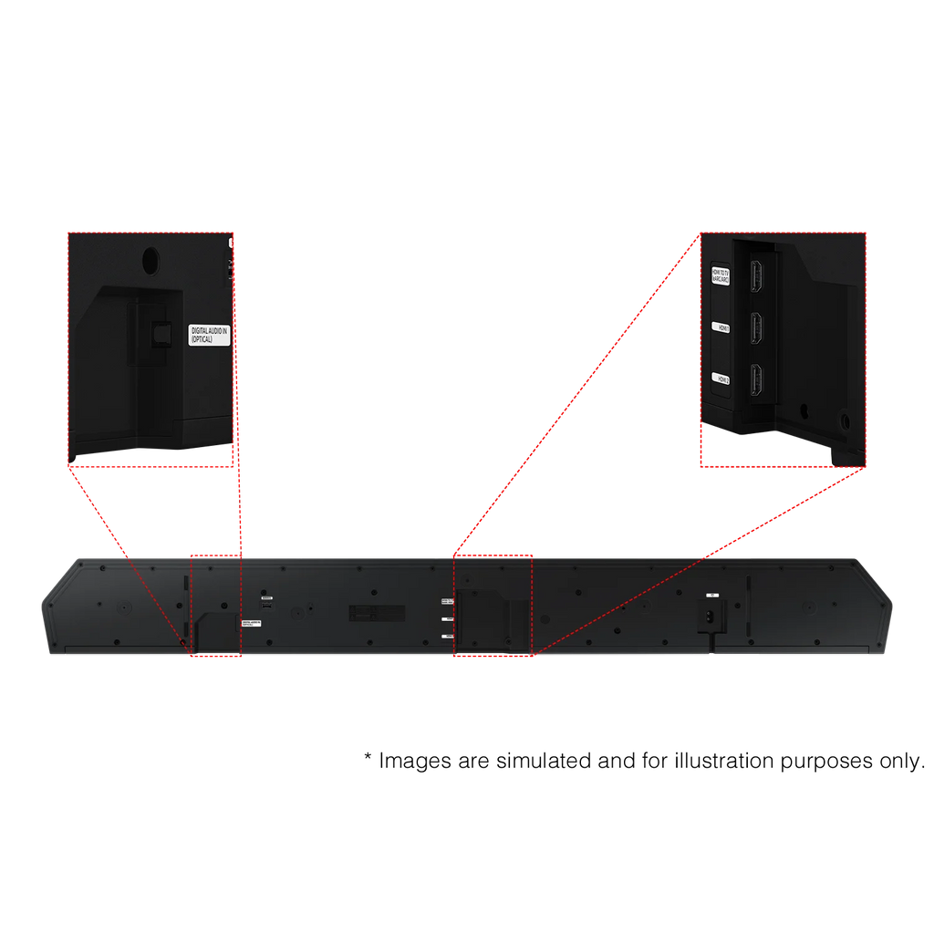 11.1.4ch Soundbar with Rear Speaker and Wireless Dolby Atmos Audio C71027