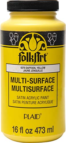 16 oz Titanium White Satin Acrylic Paint M707