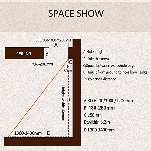 White 13 Steps Retractable Attic Ladder Q30609