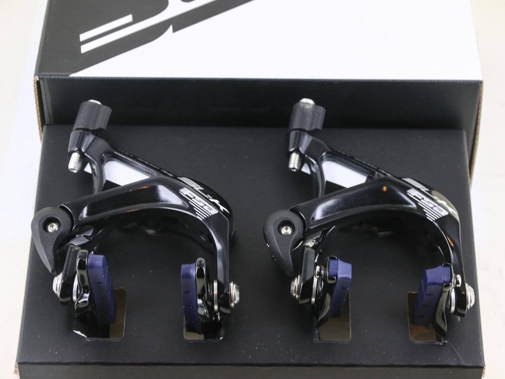 Black Aluminum Road Bike Brake Calipers Set H217722