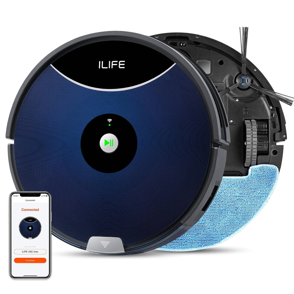 Black Robot Vacuum Cleaner E244632