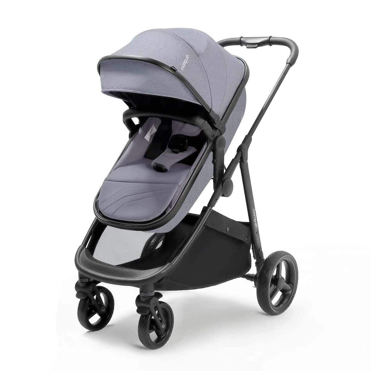 Baby Stroller with Bassinet Mode, Reversible Seat, Foot Cover and Rain Cover Q4562