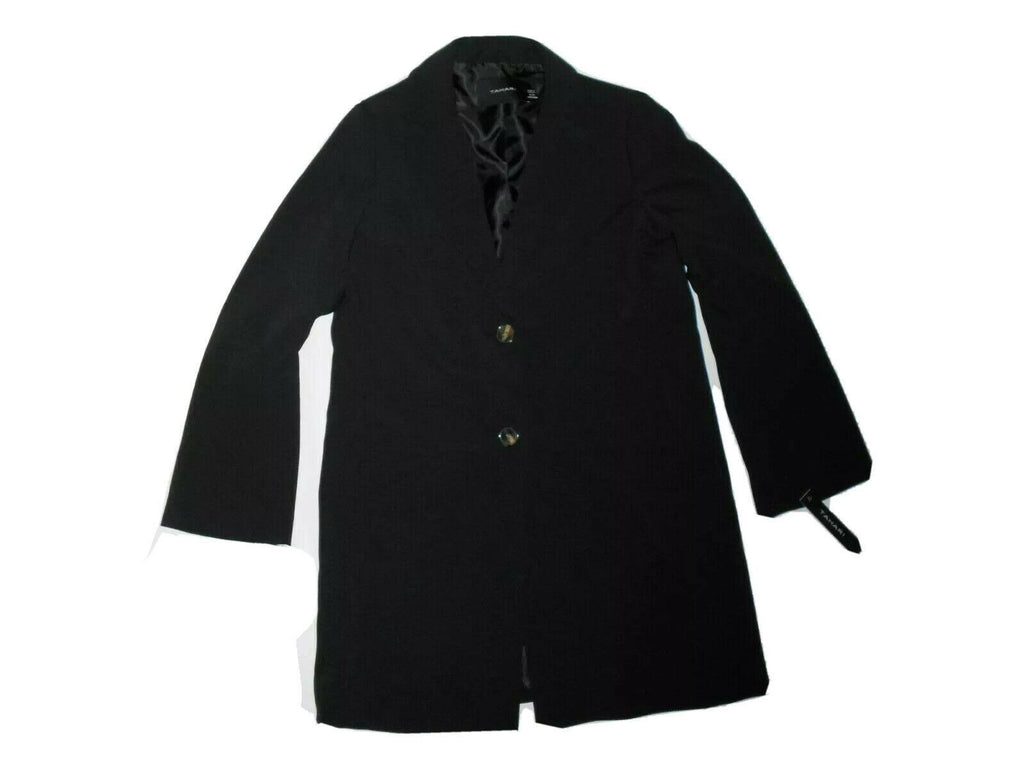 Black Xs Single-Breasted Coat L17657
