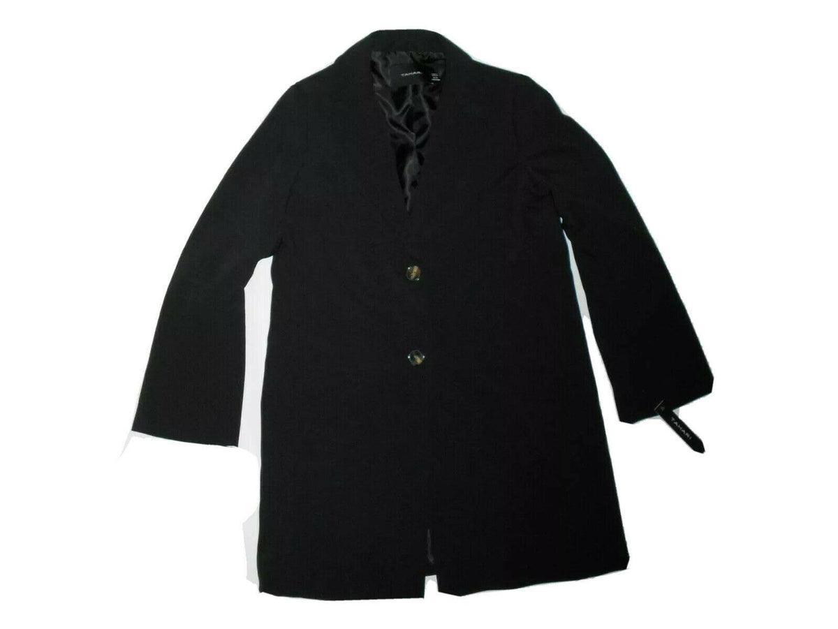 Black Xs Single-Breasted Coat L17657
