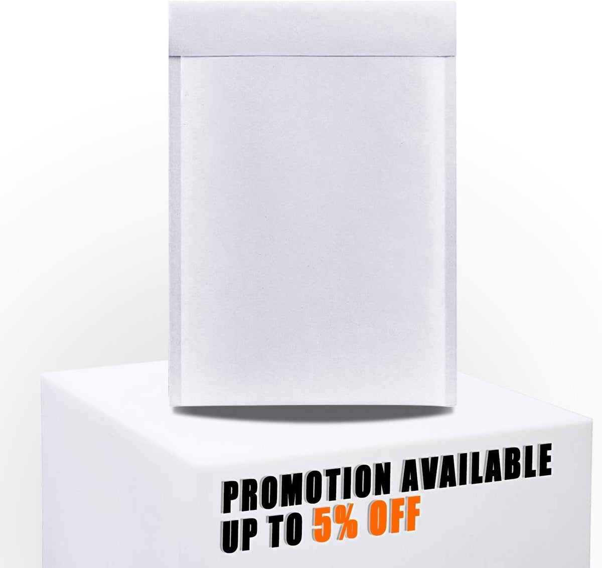 500 Pack White Kraft Self Seal Bubble Mailers Padded Envelopes V355
