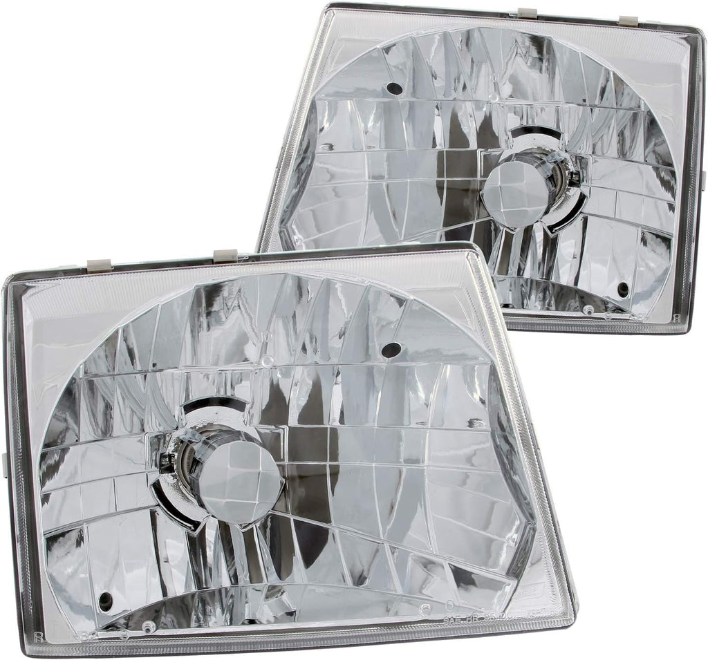 Crystal Chrome Headlight Assembly X543