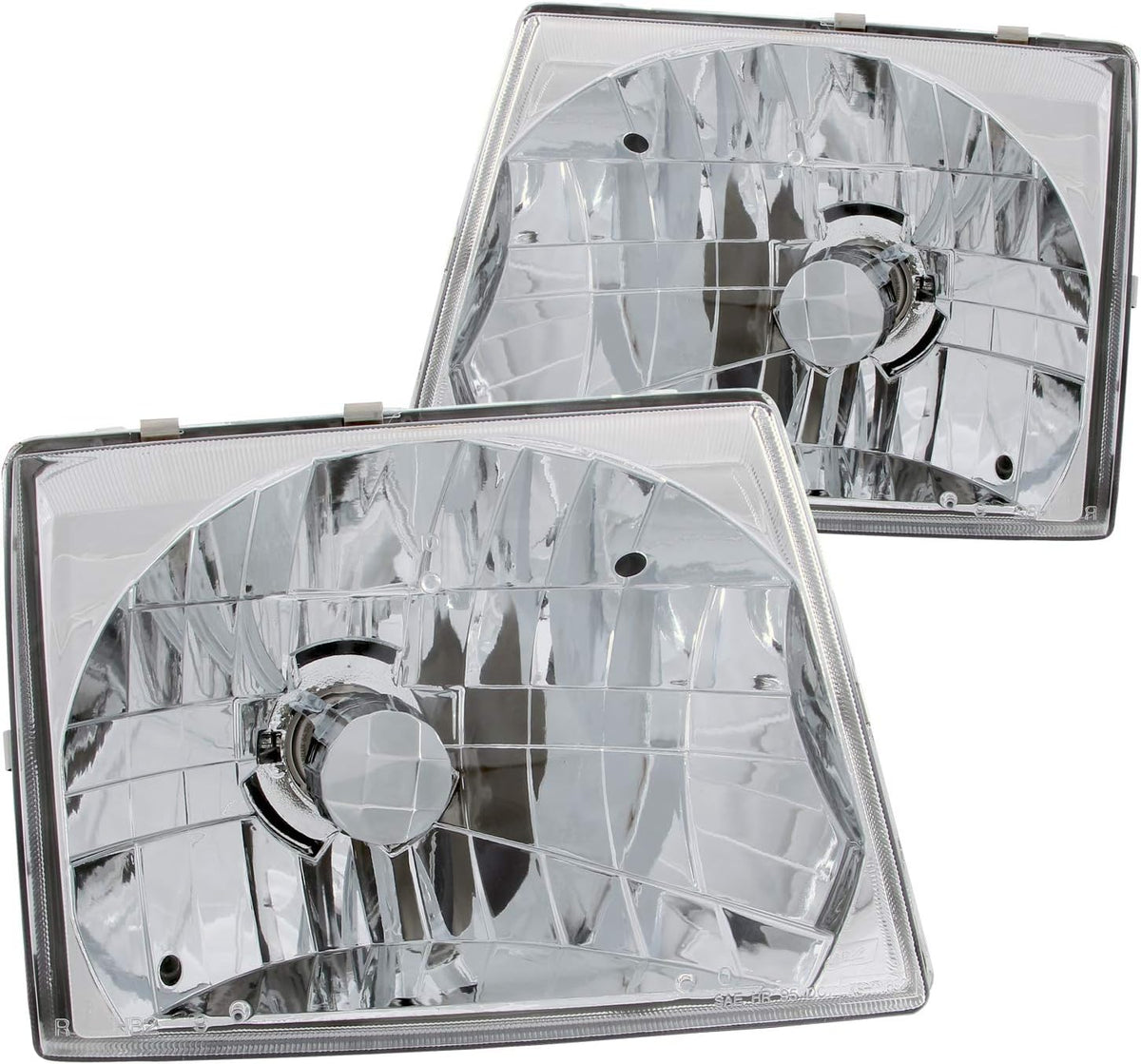 Crystal Chrome Headlight Assembly X543