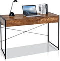 44 inch Computer Desk with 2 Drawers Steel Frame K469