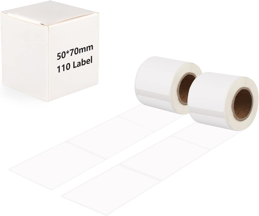 Green Bluetooth Thermal Label Printer with Thermal Paper J1836