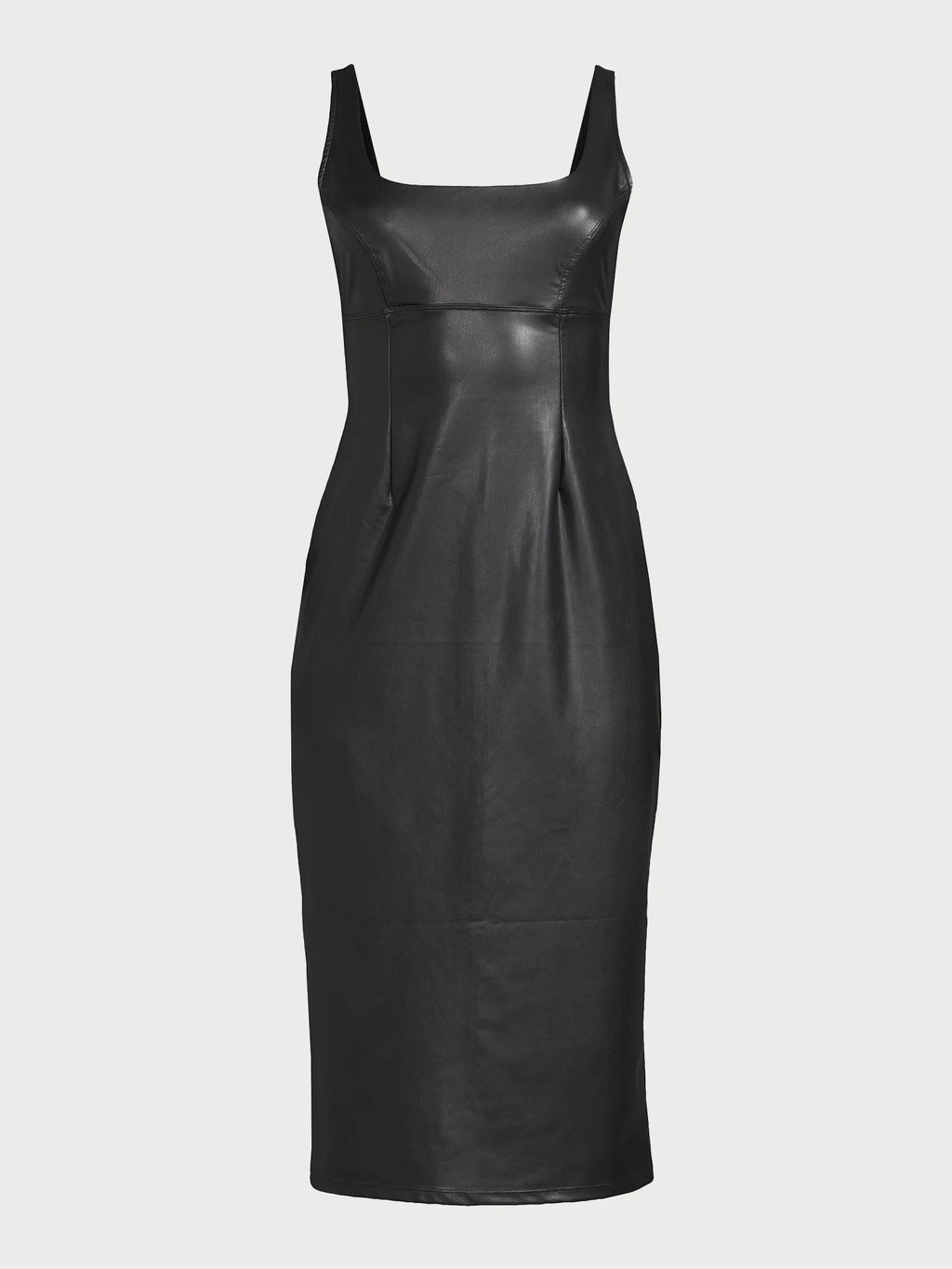 Faux Leather Dress P491596