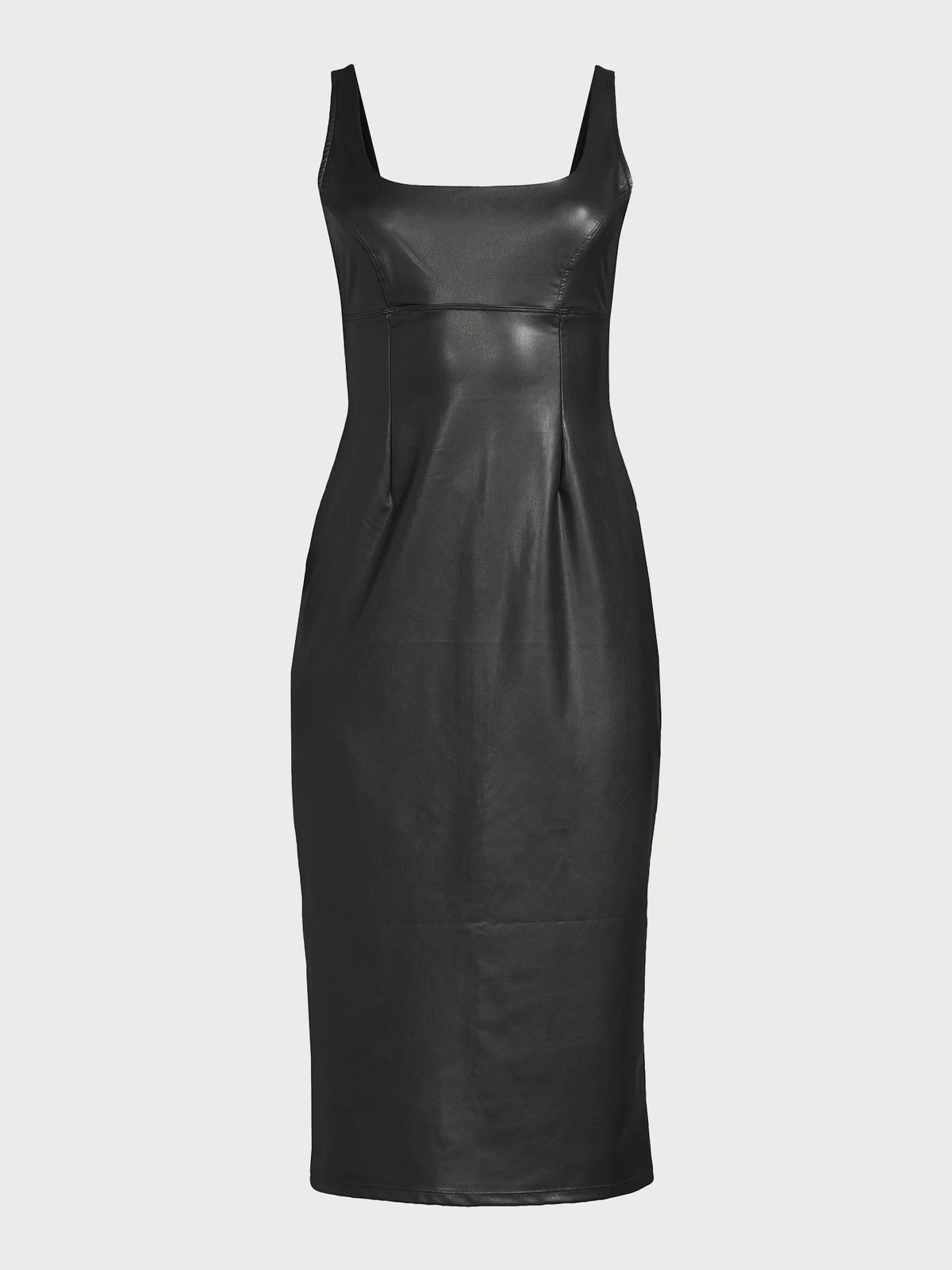 Faux Leather Dress P491596